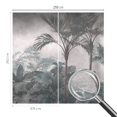 Mural de fotos na parede Natureza exótica