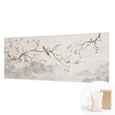 Mural de fotos na parede paisagem oriental