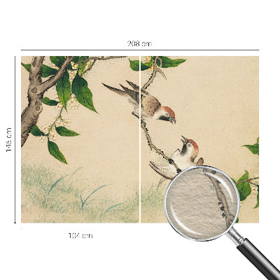 Mural de parede Dupla clássica