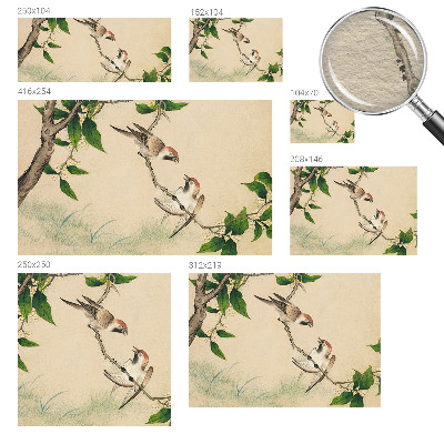 Mural de parede Dupla clássica