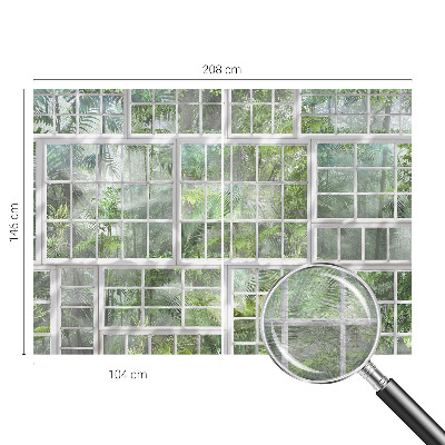Papel de parede fotográfico Floresta verde