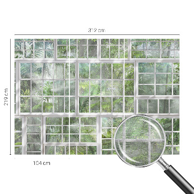 Papel de parede fotográfico Floresta verde