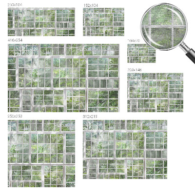Papel de parede fotográfico Floresta verde