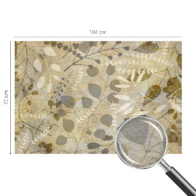Papel de parede decorativo Folhas de galho