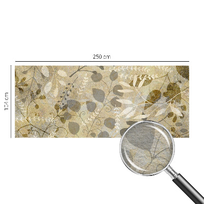 Papel de parede decorativo Folhas de galho