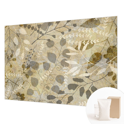 Papel de parede decorativo Folhas de galho