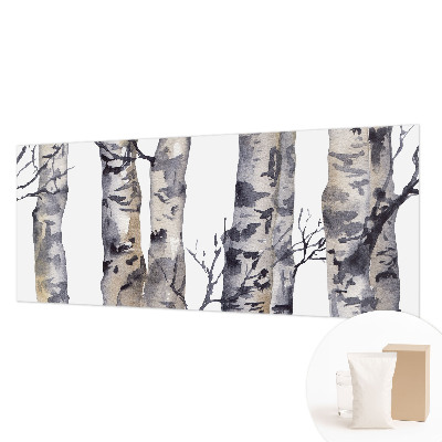 Mural fotográfico floresta de álamos