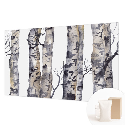 Mural fotográfico floresta de álamos