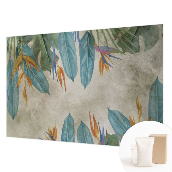 Papel de parede Flores tropicais