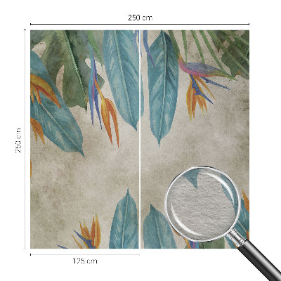 Papel de parede Flores tropicais