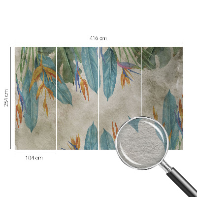 Papel de parede Flores tropicais