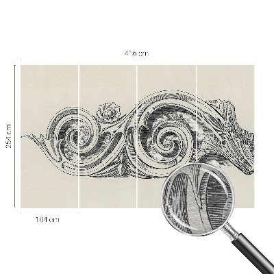 Mural de parede Ornamento de planta