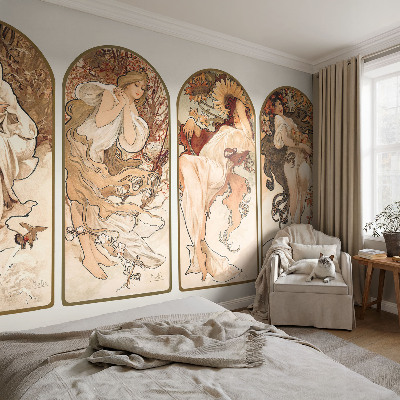 Papel de parede para sala Poros femininos