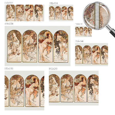 Papel de parede para sala Poros femininos