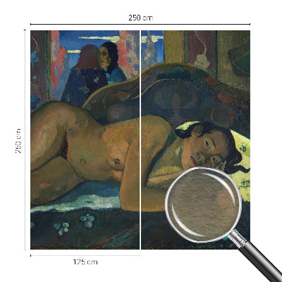 Mural de fotos na parede Paz exótica