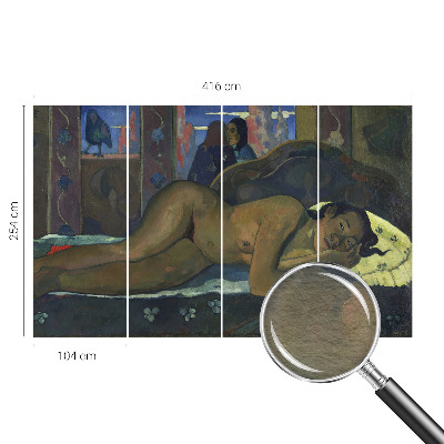 Mural de fotos na parede Paz exótica