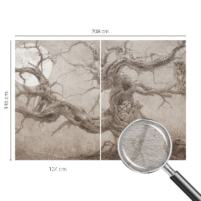 Mural de parede Pássaros noturnos