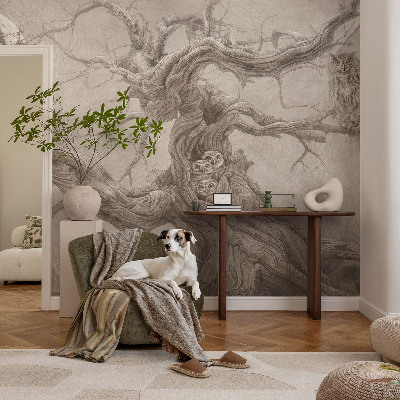 Mural de parede Pássaros noturnos