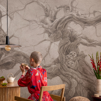 Mural de parede Pássaros noturnos