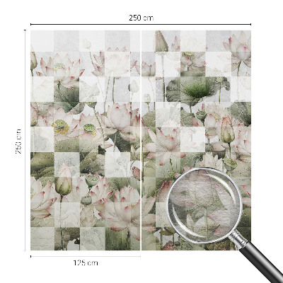 Fotomural Padrões de lótus