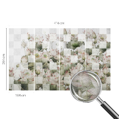 Fotomural Padrões de lótus