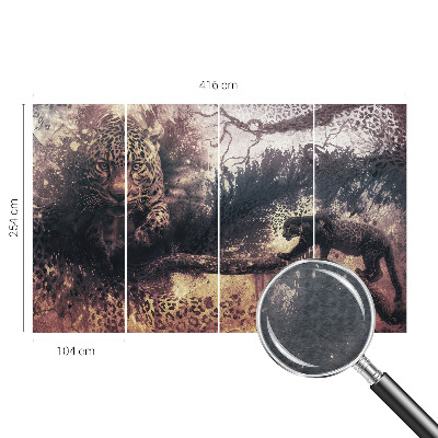 Papel de parede fotográfico Tema da floresta