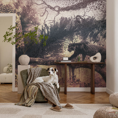 Papel de parede fotográfico Tema da floresta