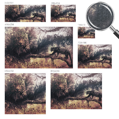 Papel de parede fotográfico Tema da floresta
