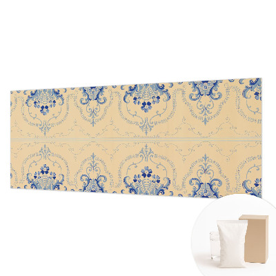 Papel de parede decorativo Enfeites azuis