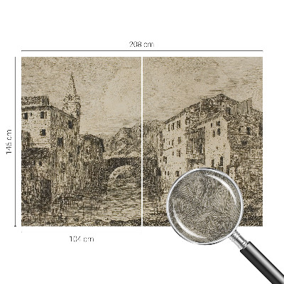 Papel de parede Panorama da cidade