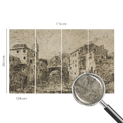 Papel de parede Panorama da cidade