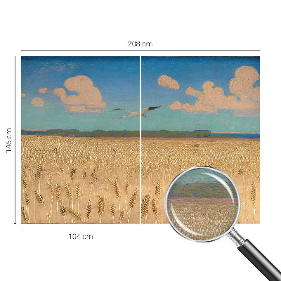 Papel de parede fotográfico Campo de trigo