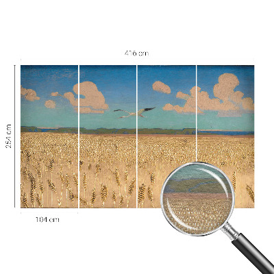 Papel de parede fotográfico Campo de trigo