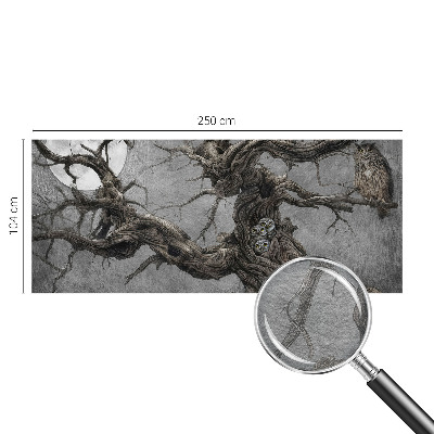 Papel de parede para quarto Coruja misteriosa