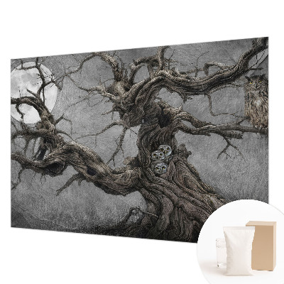 Papel de parede para quarto Coruja misteriosa