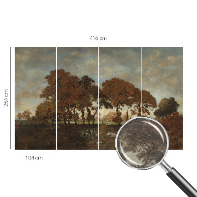Papel de parede decorativo Paisagem idílica