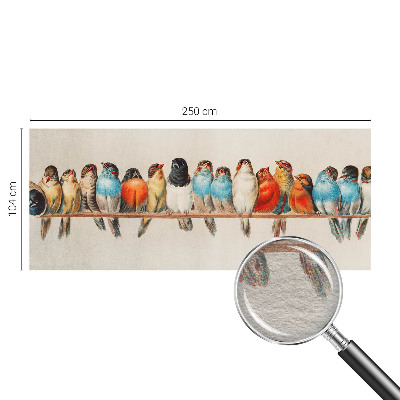 Mural de parede Pássaros em um galho