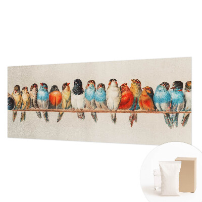 Mural de parede Pássaros em um galho