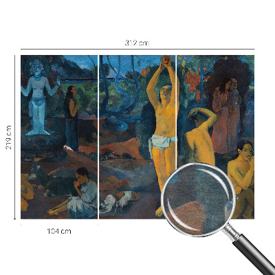 Mural de fotos na parede Harmonia tropical