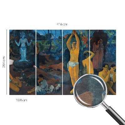 Mural de fotos na parede Harmonia tropical