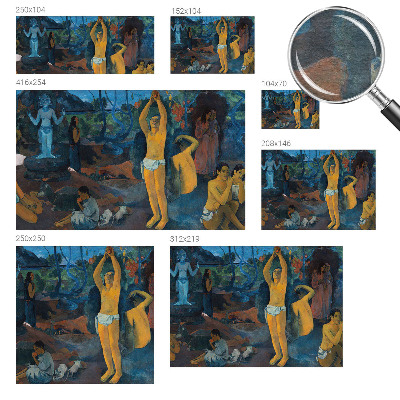 Mural de fotos na parede Harmonia tropical