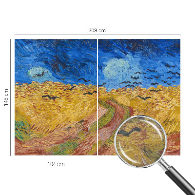Papel de parede fotográfico Paisagem de campo