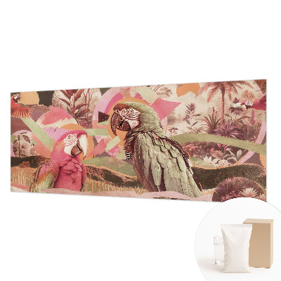 Papel de parede para quarto Pássaros tropicais