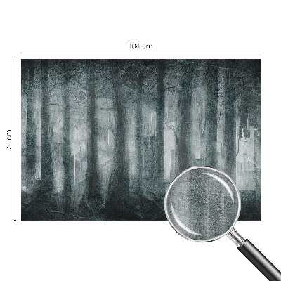 Papel de parede fotográfico Floresta misteriosa