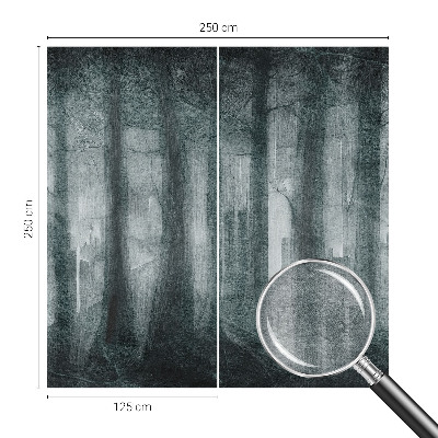 Papel de parede fotográfico Floresta misteriosa