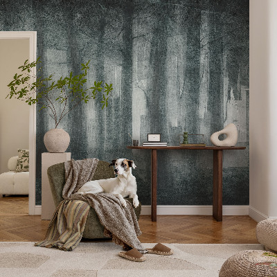 Papel de parede fotográfico Floresta misteriosa