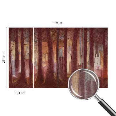 Mural fotográfico Paisagem misteriosa