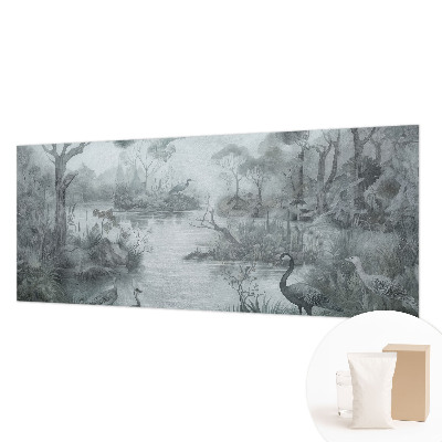 Papel de parede decorativo paisagem natural