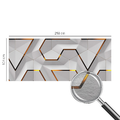 Papel de parede para sala Geometria moderna