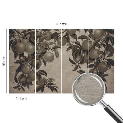 Papel de parede Padrão de frutas